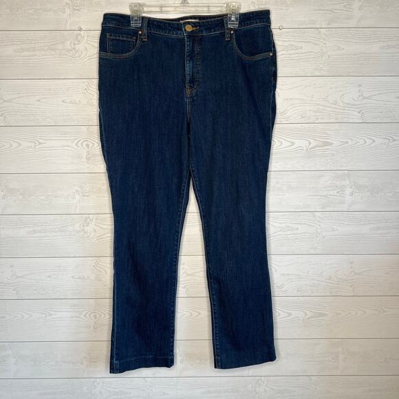 Kut From the Kloth Reese High Rise dark wash Ankle Jeans Size 12 - Picture 2 of 6